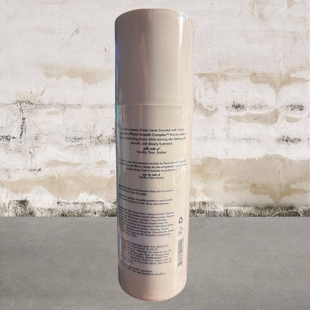 Truly Hydra-Smooth Shave Cream in Vanilla Baby NEW - Picture 3 of 3